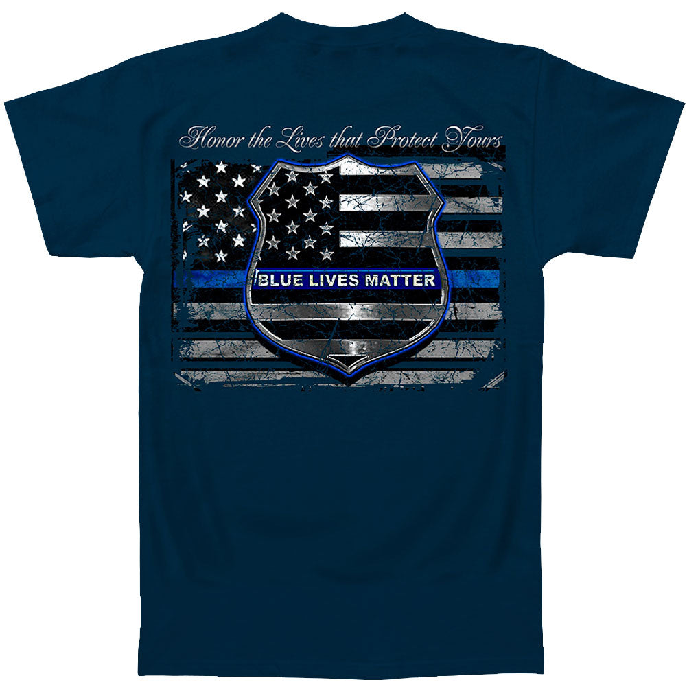 Blue Lives Matter T-shirt Hoodie, Sweatshirt | ZylaModa.com (Image 2)