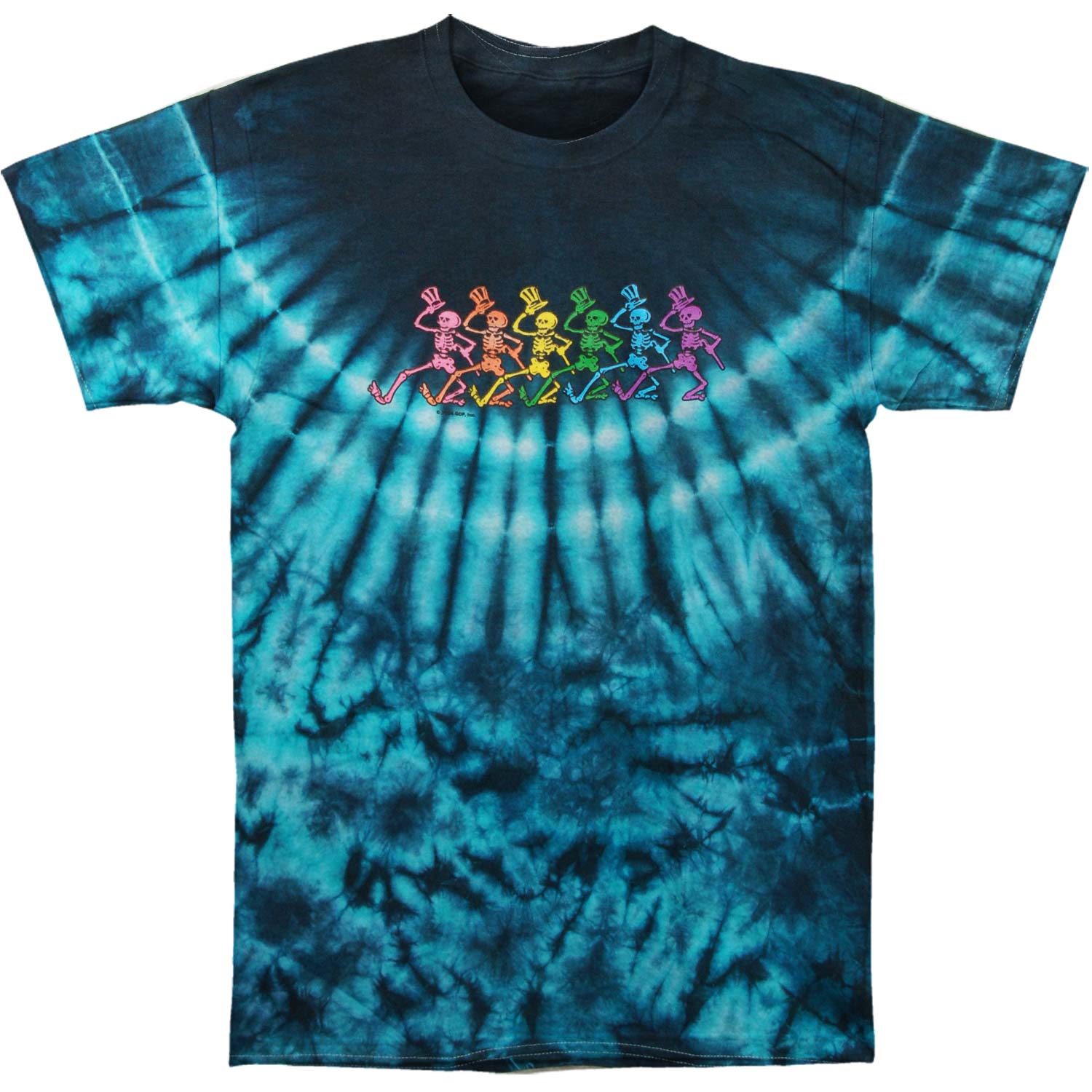 Dancing Skeletons Tie Dye T-shirt Hoodie, Sweatshirt | ZylaModa.com