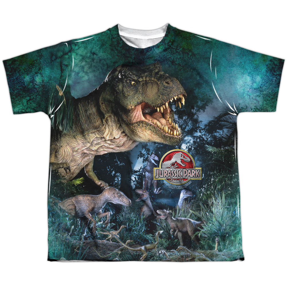 Dinos Gather Youth 100% Poly Sublimation T-shirt Hoodie, Sweatshirt | ZylaModa.com (Image 1)
