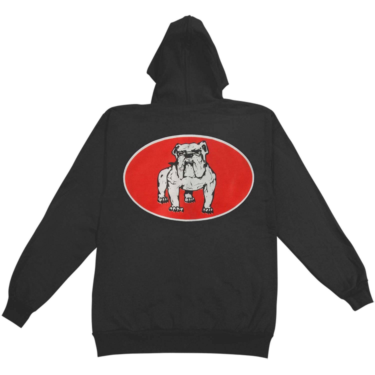 Bulldog Logo Hooded Sweatshirt T-Shirts, Hoodie | ZylaModa.com (Image 2)