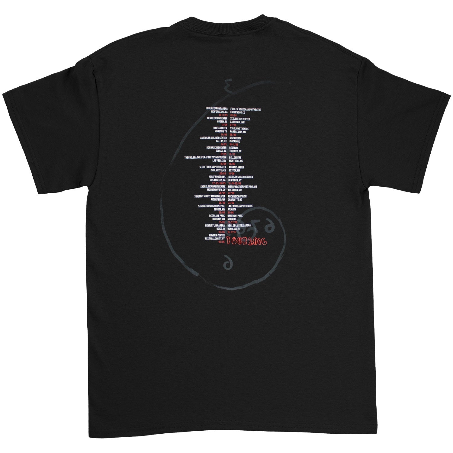 Clock 2016 Tour T-shirt Hoodie, Sweatshirt | ZylaModa.com (Image 2)
