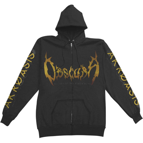 Akroasis Zippered Hooded Sweatshirt T-Shirts, Hoodie | ZylaModa.com (Image 1)