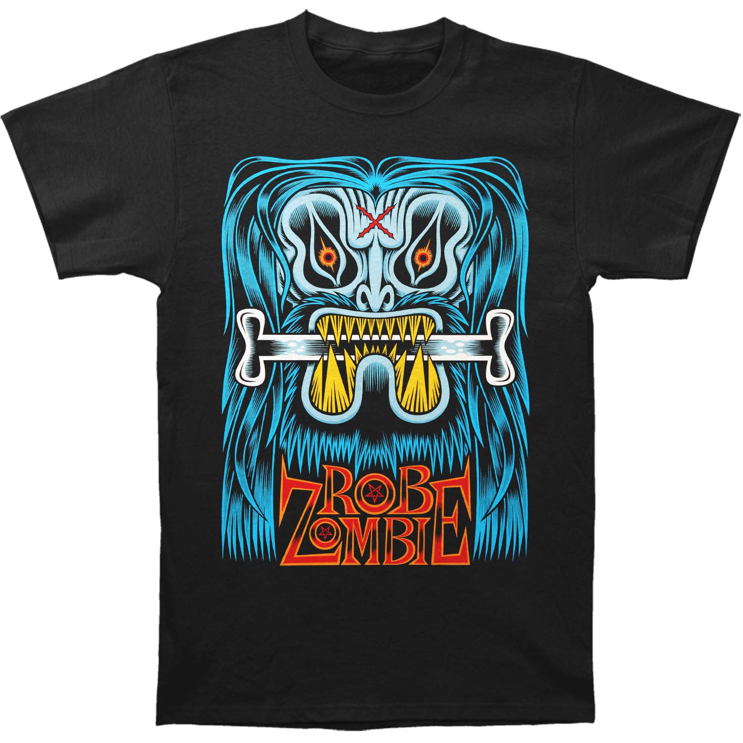 Blue Beast by Martin Ontiveros (Martinhead Rocks) Slim Fit T-shirt Hoodie, Sweatshirt | ZylaModa.com