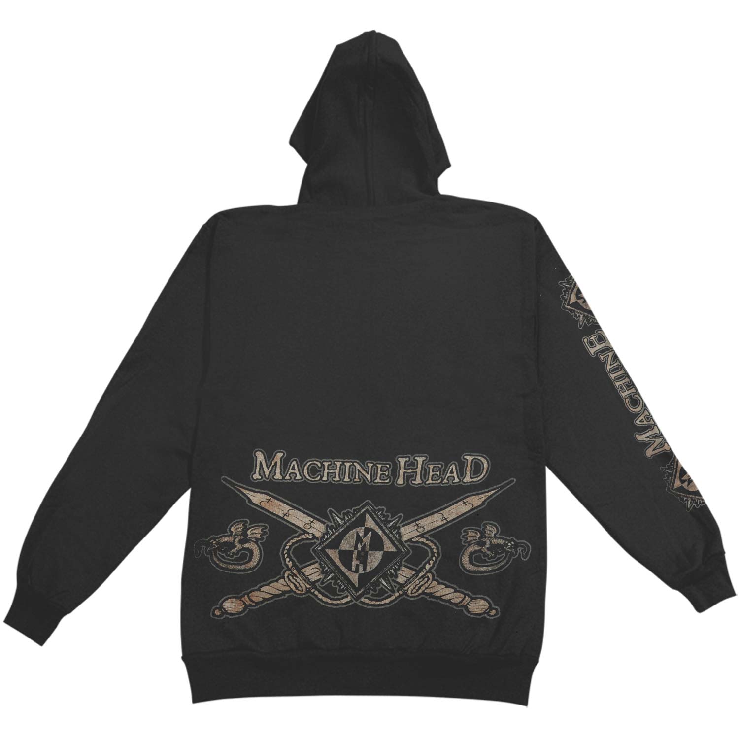 Bloodstone Diamond Zippered Hooded Sweatshirt T-Shirts, Hoodie | ZylaModa.com (Image 2)