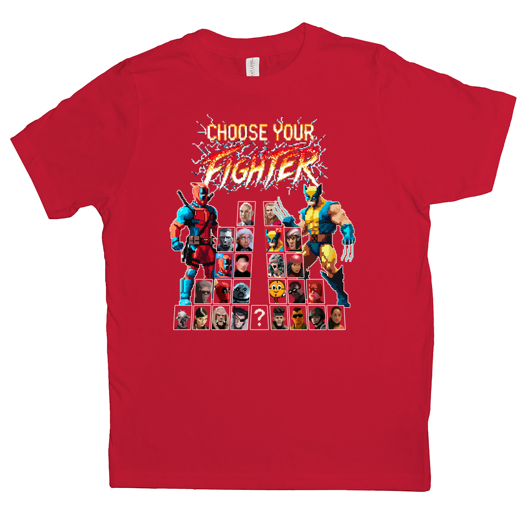 Choose Your Fighter Kid's T-Shirt Hoodie, Sweatshirt | ZylaModa.com (Image 3)