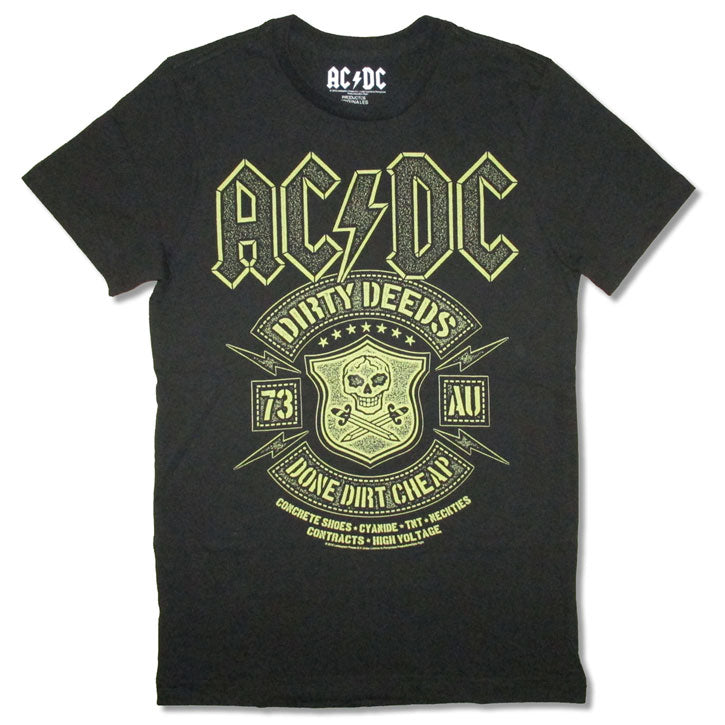 Dirty Deeds Evil Crest T-shirt Hoodie, Sweatshirt | ZylaModa.com