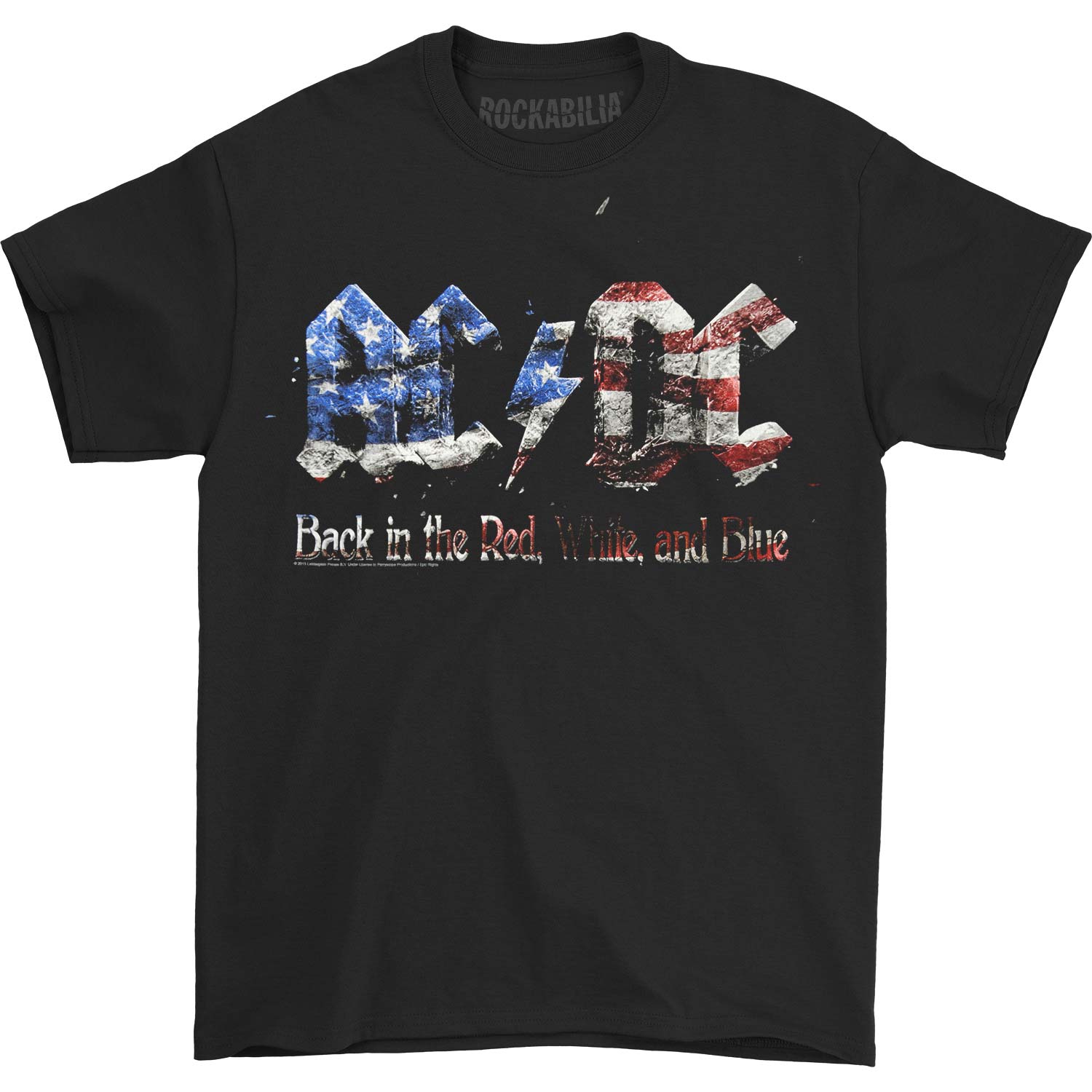 Back In The Red White & Blue Tee T-shirt Hoodie, Sweatshirt | ZylaModa.com (Image 1)