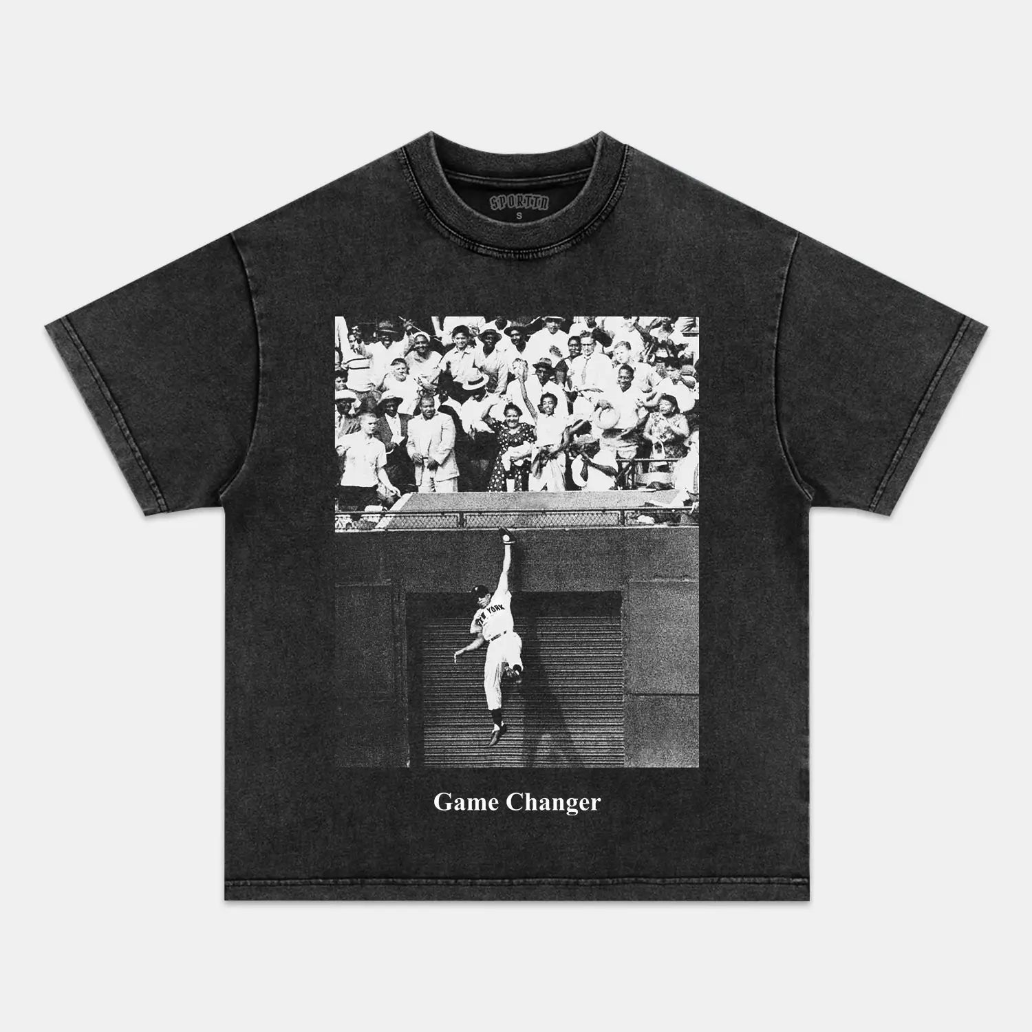 WILLIE MAYS - LEAPING CATCH TEE Hoodie, Sweatshirt | ZylaModa.com (Image 4)