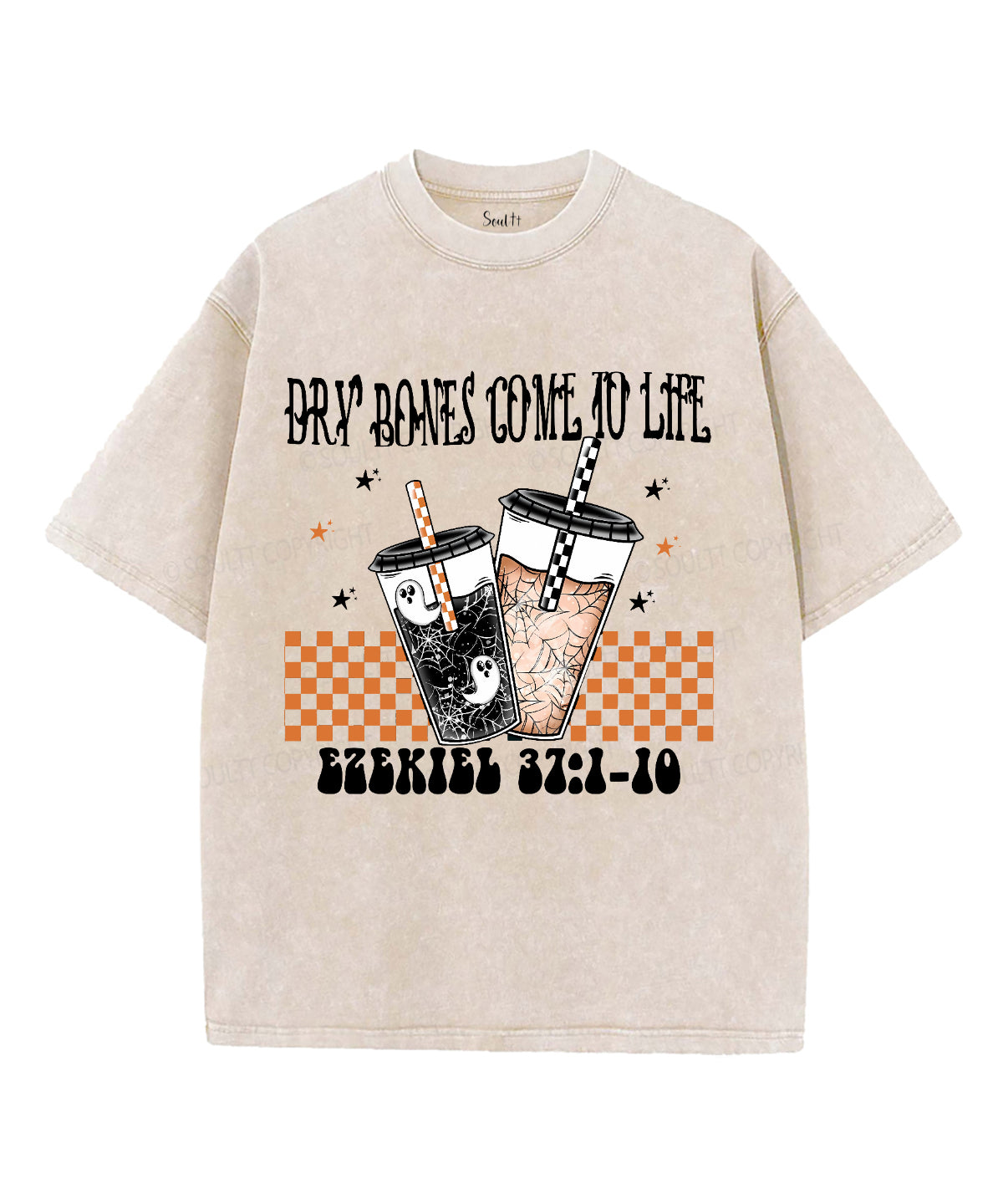 Dry Bones Come To Life Unisex Washed Christian T-shirt Style008 Hoodie, Sweatshirt | ZylaModa.com (Image 1)