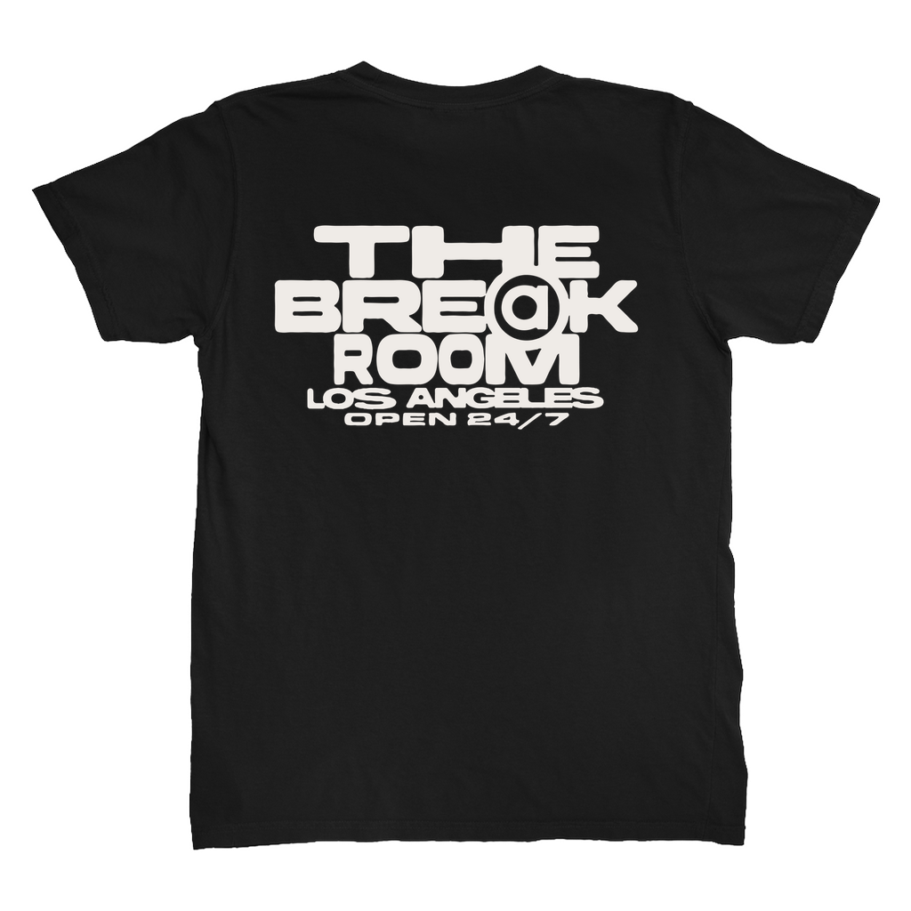The Breakroom LA 24/7 T-Shirt - Black Hoodie, Sweatshirt | ZylaModa.com (Image 3)