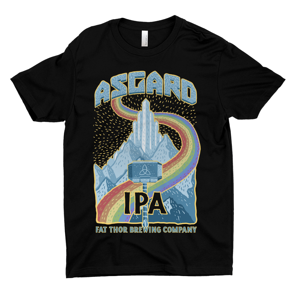 Asgard IPA Fat Thor Brewing Co. T-Shirt Hoodie, Sweatshirt | ZylaModa.com (Image 1)