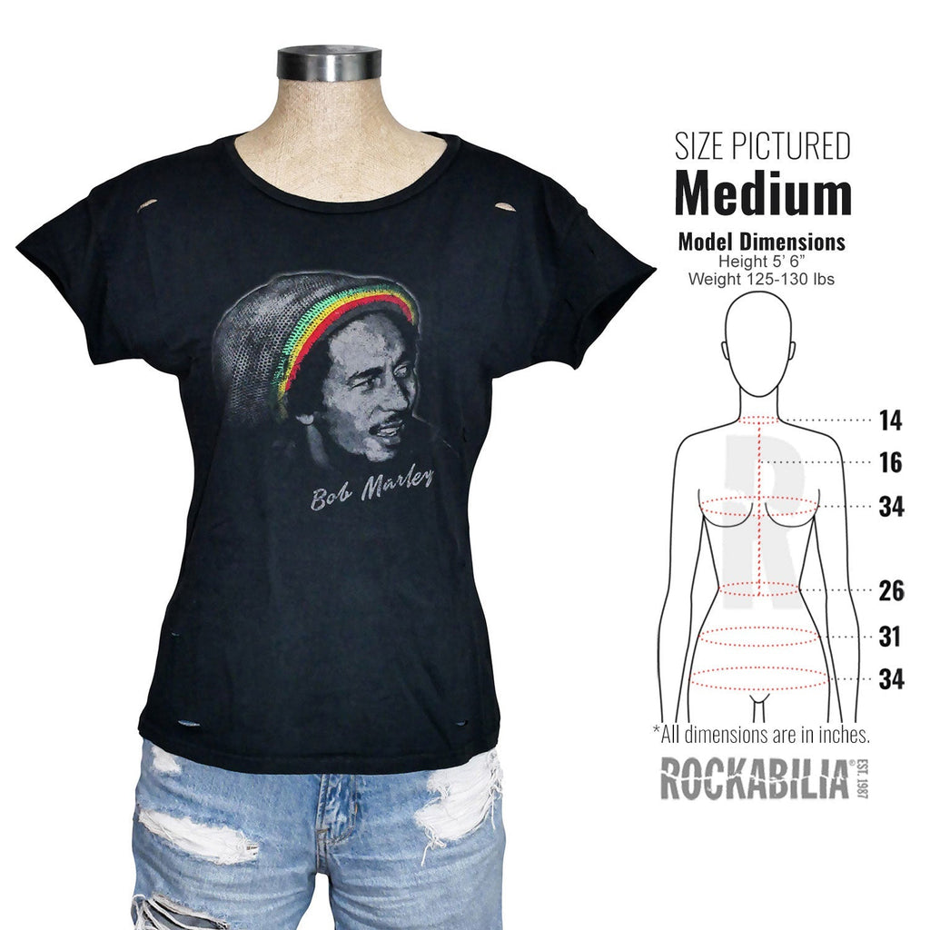 Catch A Fire Beanie Distressed Ladies T-shirt Junior Top Hoodie, Sweatshirt | ZylaModa.com (Image 2)