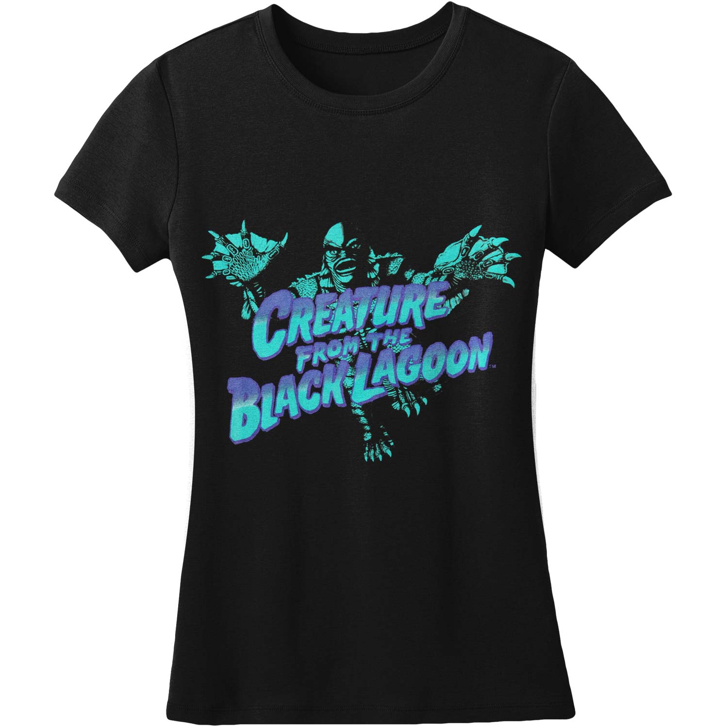 Blue Creature Swim by Rock Rebel Women's Tee Junior Top Hoodie, Sweatshirt | ZylaModa.com (Image 1)