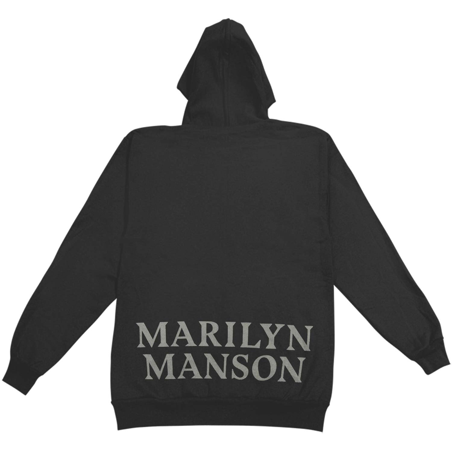 Cross Logo (Back Print) Zippered Hooded Sweatshirt T-Shirts, Hoodie | ZylaModa.com (Image 2)