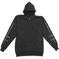 Cross Logo (Back Print) Zippered Hooded Sweatshirt T-Shirts, Hoodie | ZylaModa.com (Image 1)