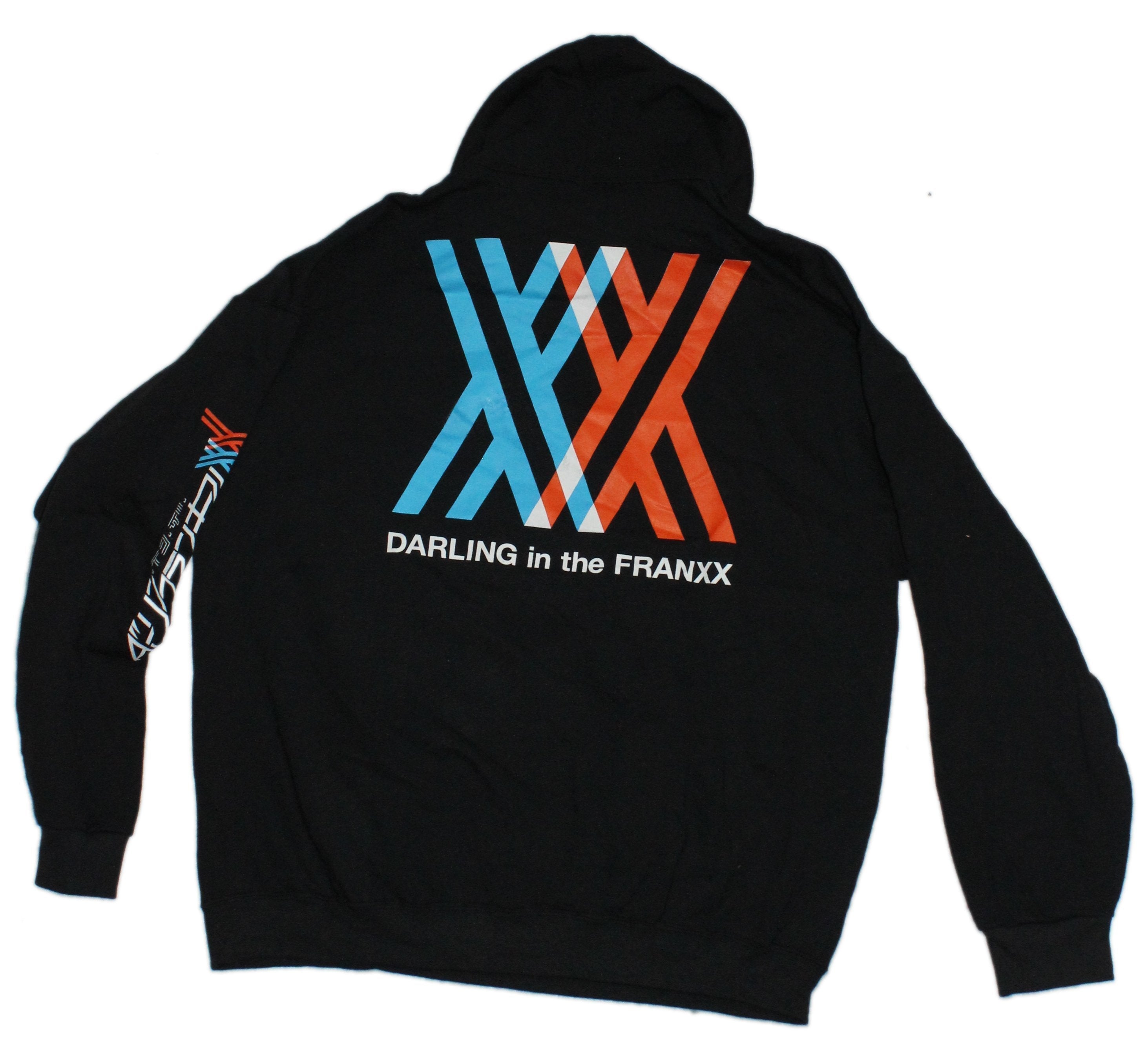 Black Darling in the Franxx Anime  Logo Black Hoodie T-Shirts, Sweatshirt | ZylaModa.com (Image 1)