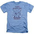 Blue Gang Adult Heather 40% Poly T-shirt Hoodie, Sweatshirt | ZylaModa.com
