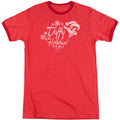 Daffy Holidays Adult Ringer T-shirt Hoodie, Sweatshirt | ZylaModa.com