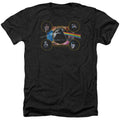 Dark Side Heads Adult Heather 40% Poly T-shirt Hoodie, Sweatshirt | ZylaModa.com