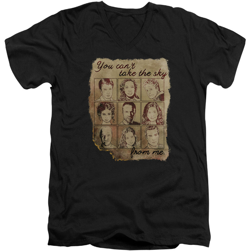 Burned Poster Adult V-Neck Slim Fit T-shirt Hoodie, Sweatshirt | ZylaModa.com