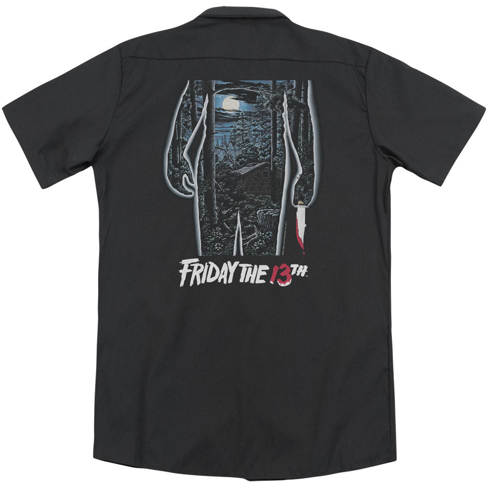 13th Poster (Back Print) Workshirt T-Shirts, Hoodie, Sweatshirt | ZylaModa.com (Image 2)
