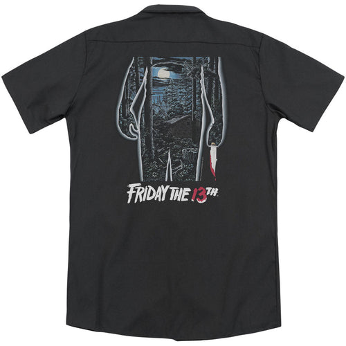 13th Poster (Back Print) Workshirt T-Shirts, Hoodie, Sweatshirt | ZylaModa.com (Image 2)