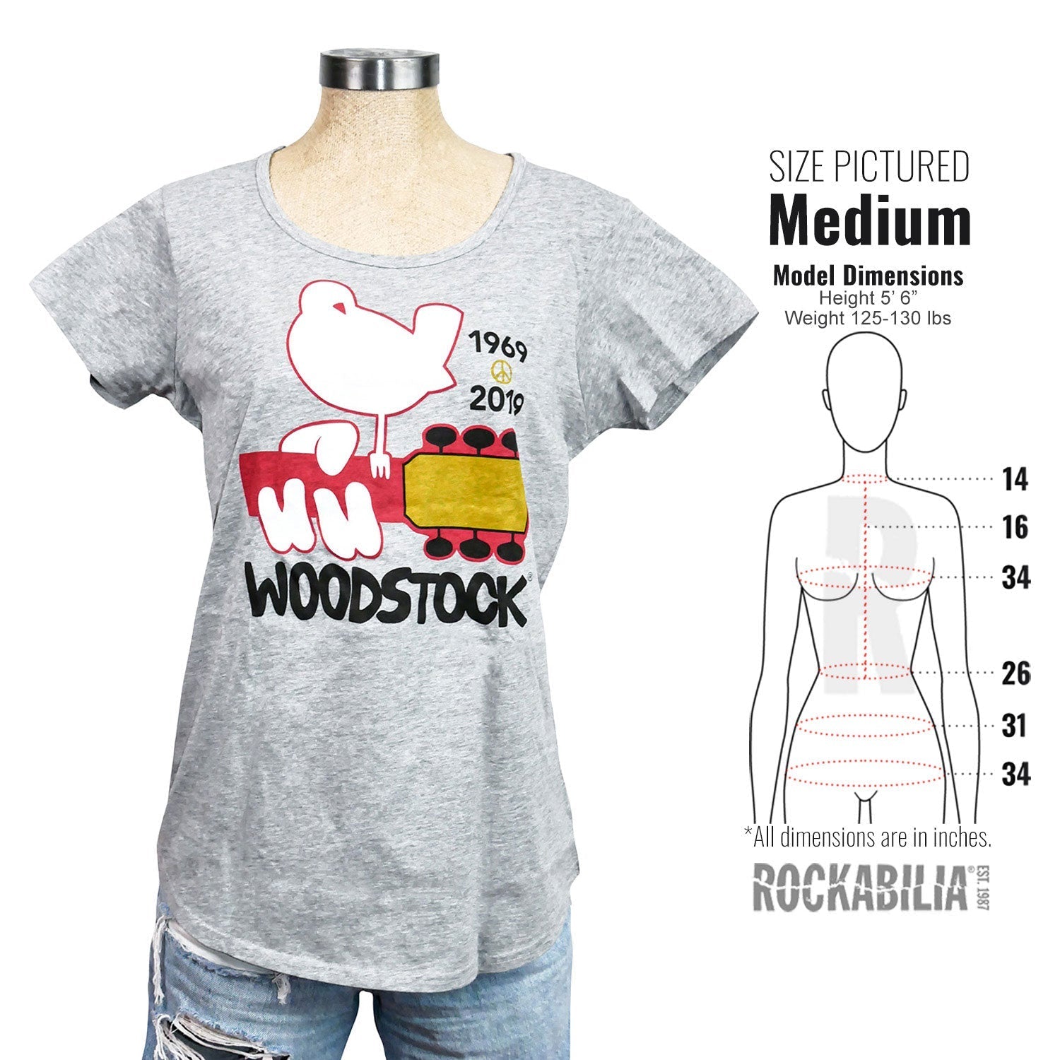 1969-2019 Woman's Mali Tee Junior Top Hoodie, Sweatshirt | ZylaModa.com (Image 2)