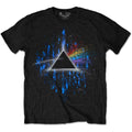 Dark Side of the Moon Blue Splatter Slim Fit T-shirt Hoodie, Sweatshirt | ZylaModa.com