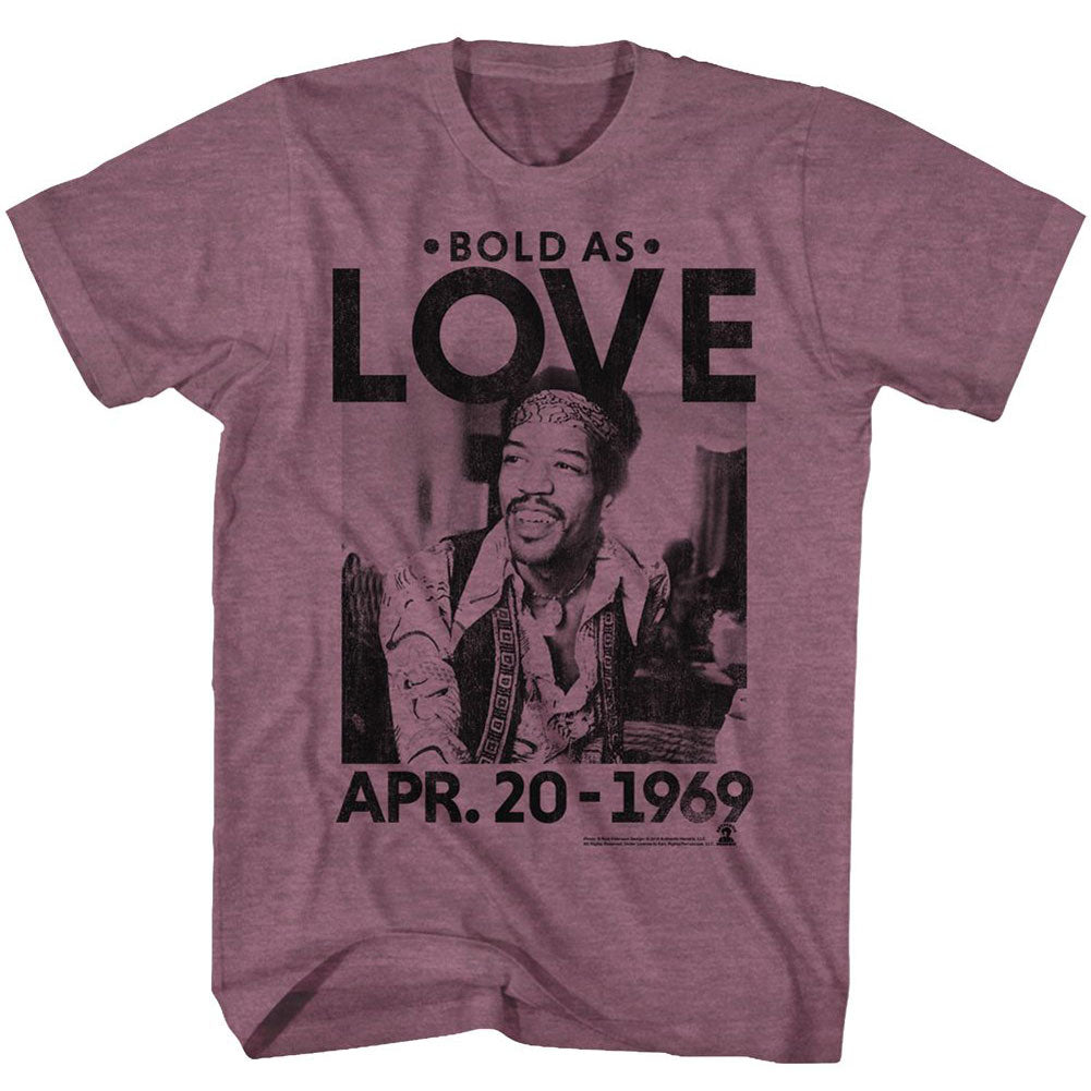 Bold As Love T-shirt Hoodie, Sweatshirt | ZylaModa.com