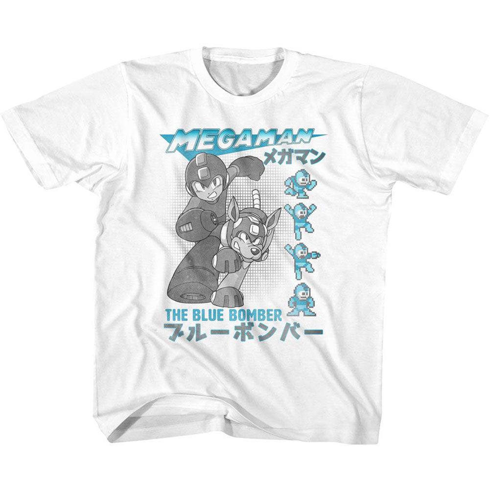 Blue Bomber Youth T-shirt Hoodie, Sweatshirt | ZylaModa.com