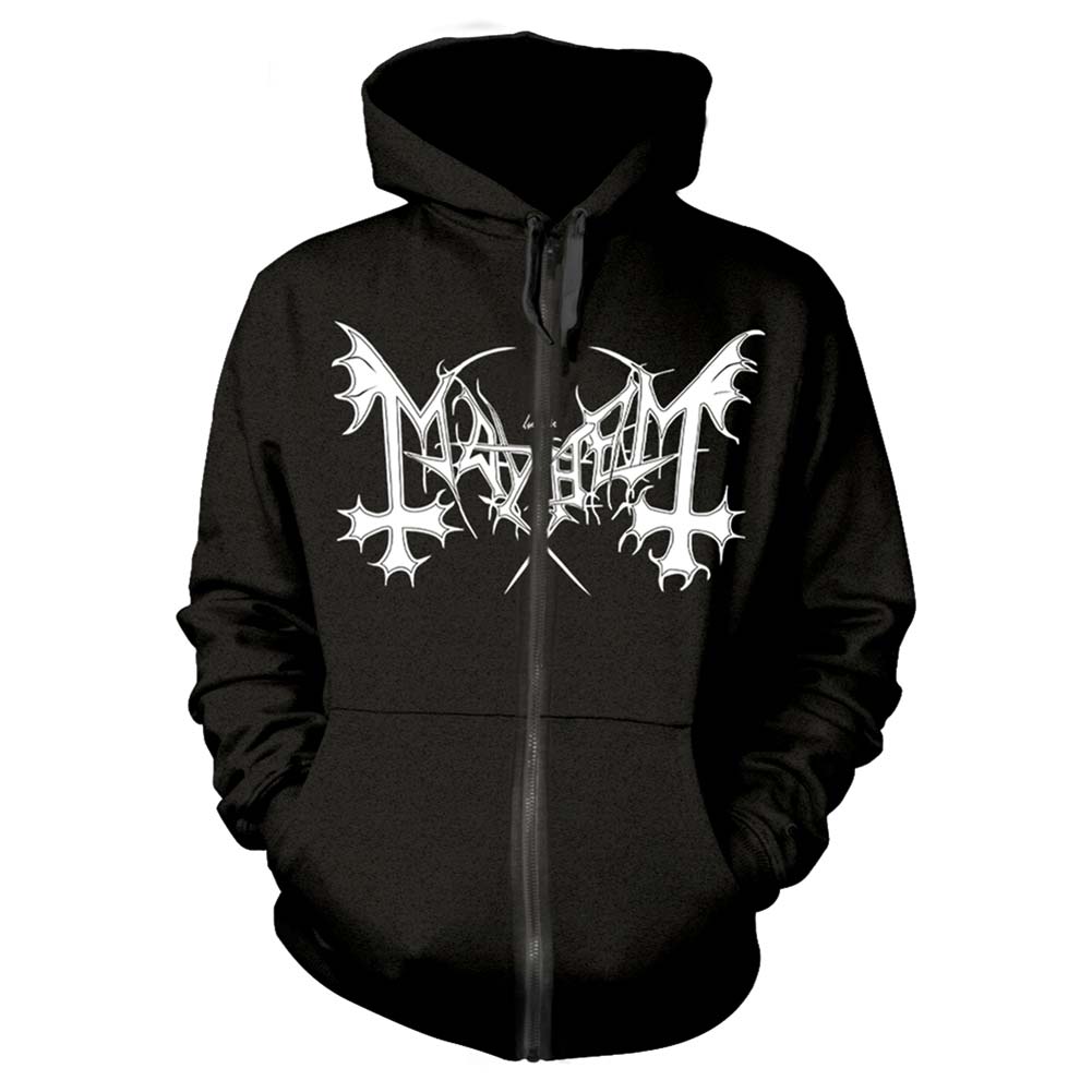De Mysteriis Dom Sathanas Zippered Hooded Sweatshirt T-Shirts, Hoodie | ZylaModa.com (Image 1)