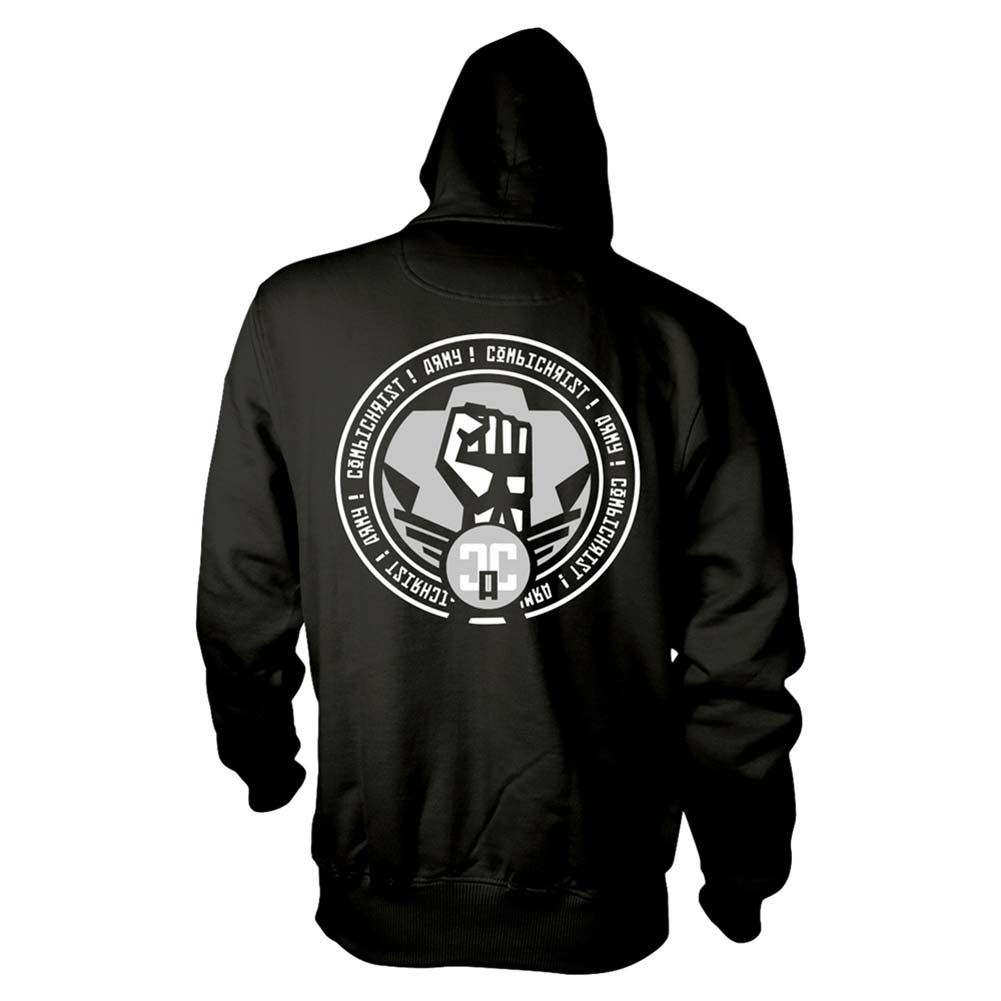 Combichrist Army Hooded Sweatshirt T-Shirts, Hoodie | ZylaModa.com (Image 2)