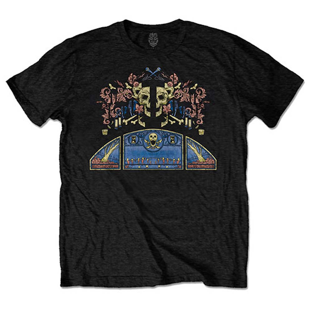 Coloured Graveyard (Back Print) Slim Fit T-shirt Hoodie, Sweatshirt | ZylaModa.com (Image 1)