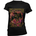 Black Flames Ladies Tee Junior Top Hoodie, Sweatshirt | ZylaModa.com