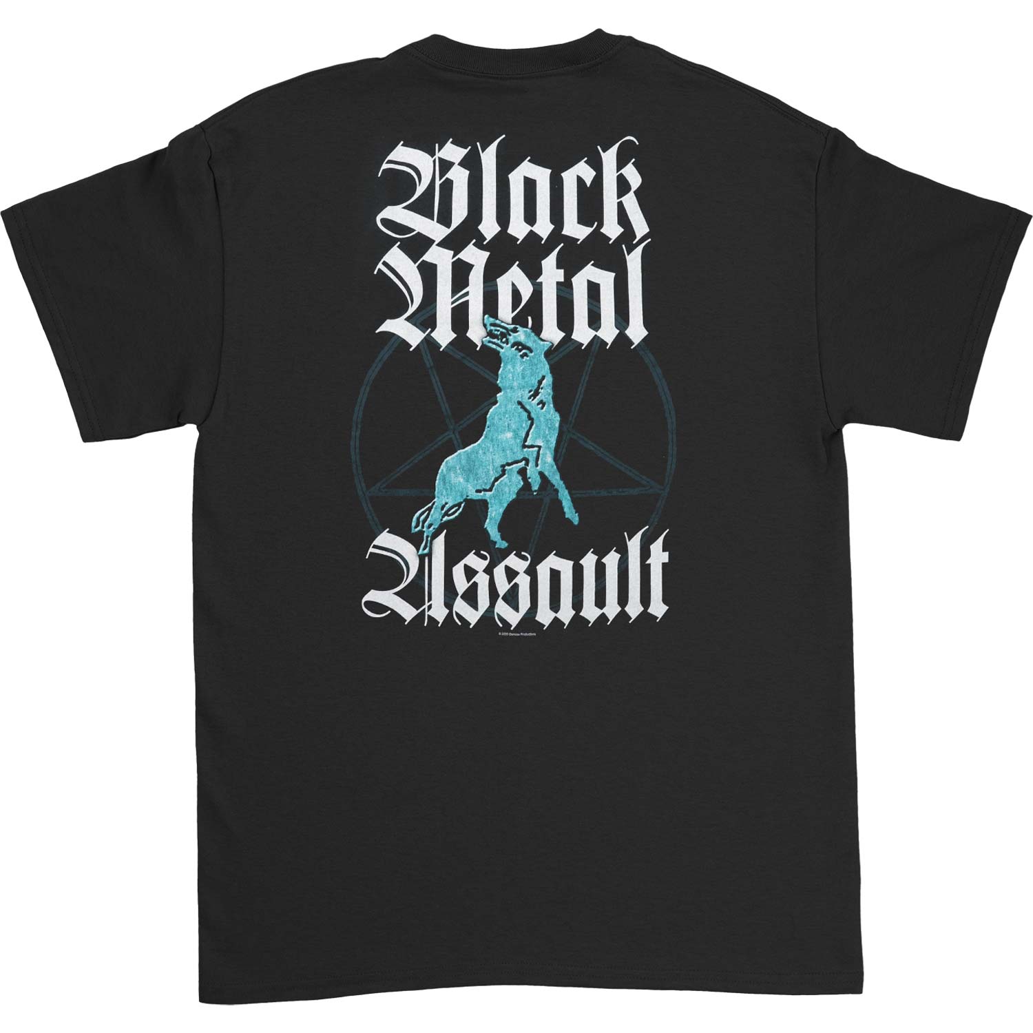 Black Metal Assault T-shirt Hoodie, Sweatshirt | ZylaModa.com (Image 2)