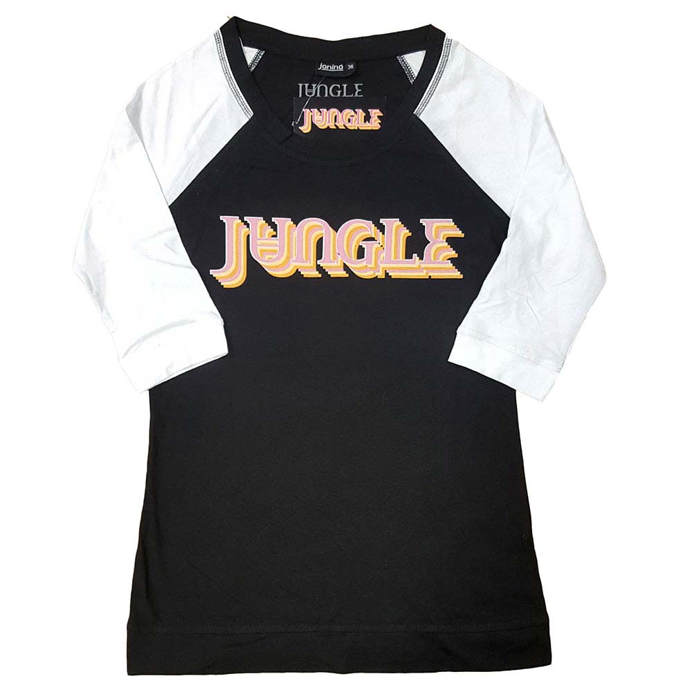 Colour Logo Ladies Raglan Tee Junior Top Hoodie, Sweatshirt | ZylaModa.com