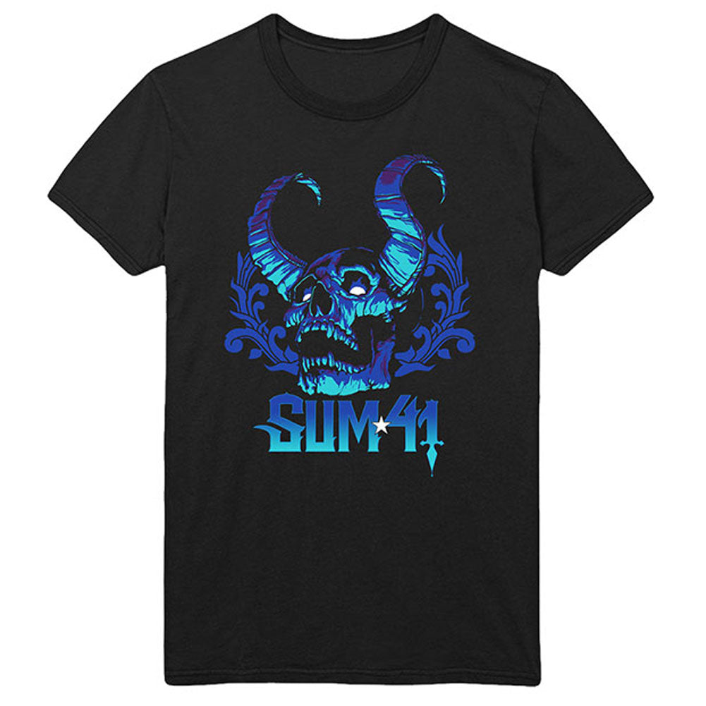Blue Demon (Back Print) Slim Fit T-shirt Hoodie, Sweatshirt | ZylaModa.com (Image 1)
