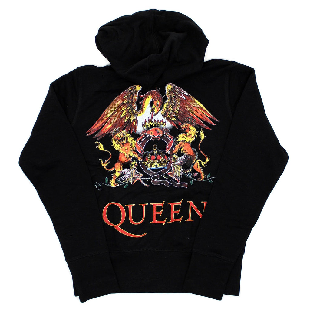 Classic Crest (Back Print) Ladies Zipped Hoodie Junior Top T-Shirts, Sweatshirt | ZylaModa.com (Image 2)