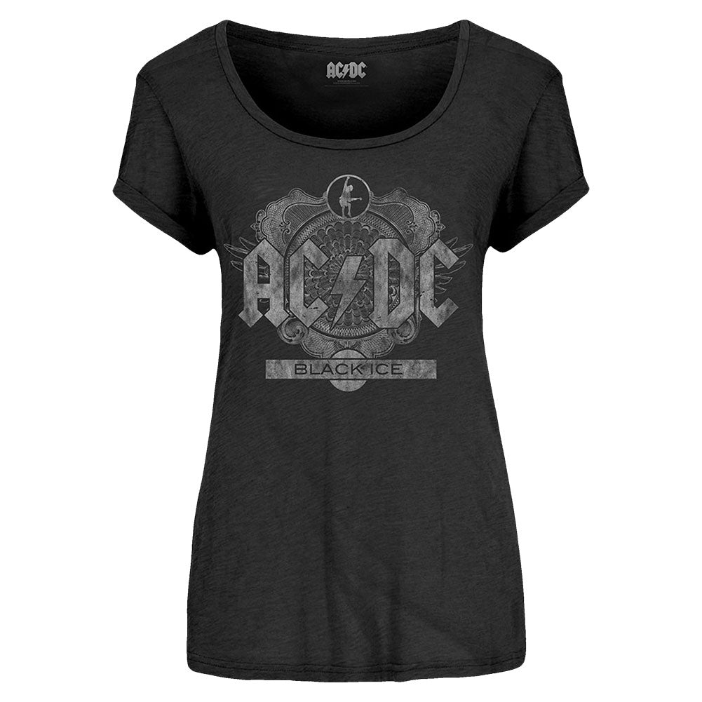 Black Ice Ladies T-Shirt Junior Top Hoodie, Sweatshirt | ZylaModa.com