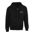 Classic Grey Logo Zippered Hooded Sweatshirt T-Shirts, Hoodie | ZylaModa.com