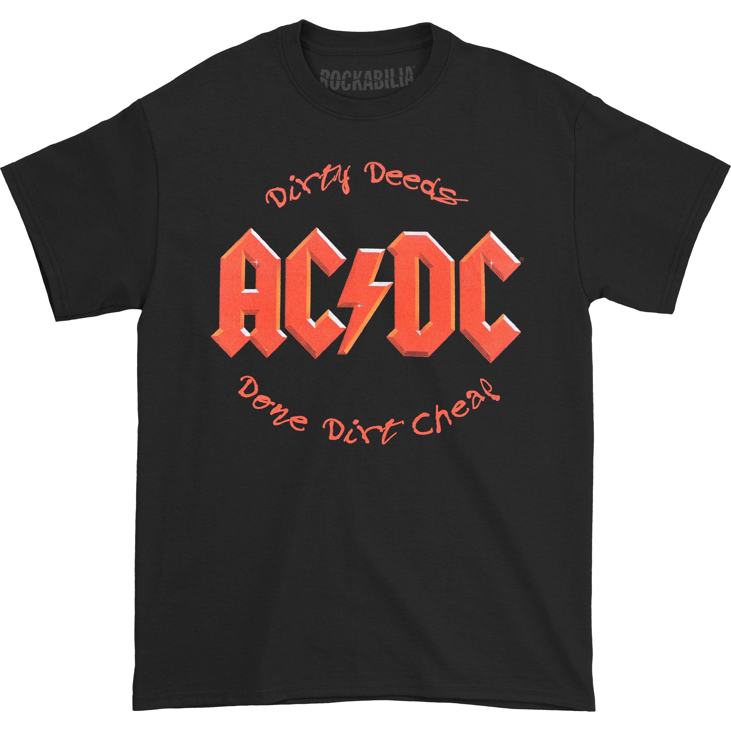 Dirty Deeds Black T-shirt Hoodie, Sweatshirt | ZylaModa.com