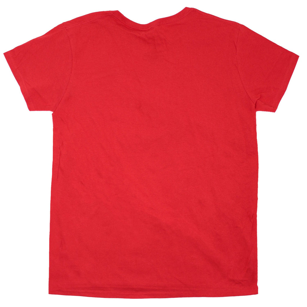 Cracked Logo & Tongue on Red Women's Tee Junior Top Hoodie, Sweatshirt | ZylaModa.com (Image 2)