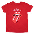 Cracked Logo & Tongue on Red Women's Tee Junior Top Hoodie, Sweatshirt | ZylaModa.com (Image 1)