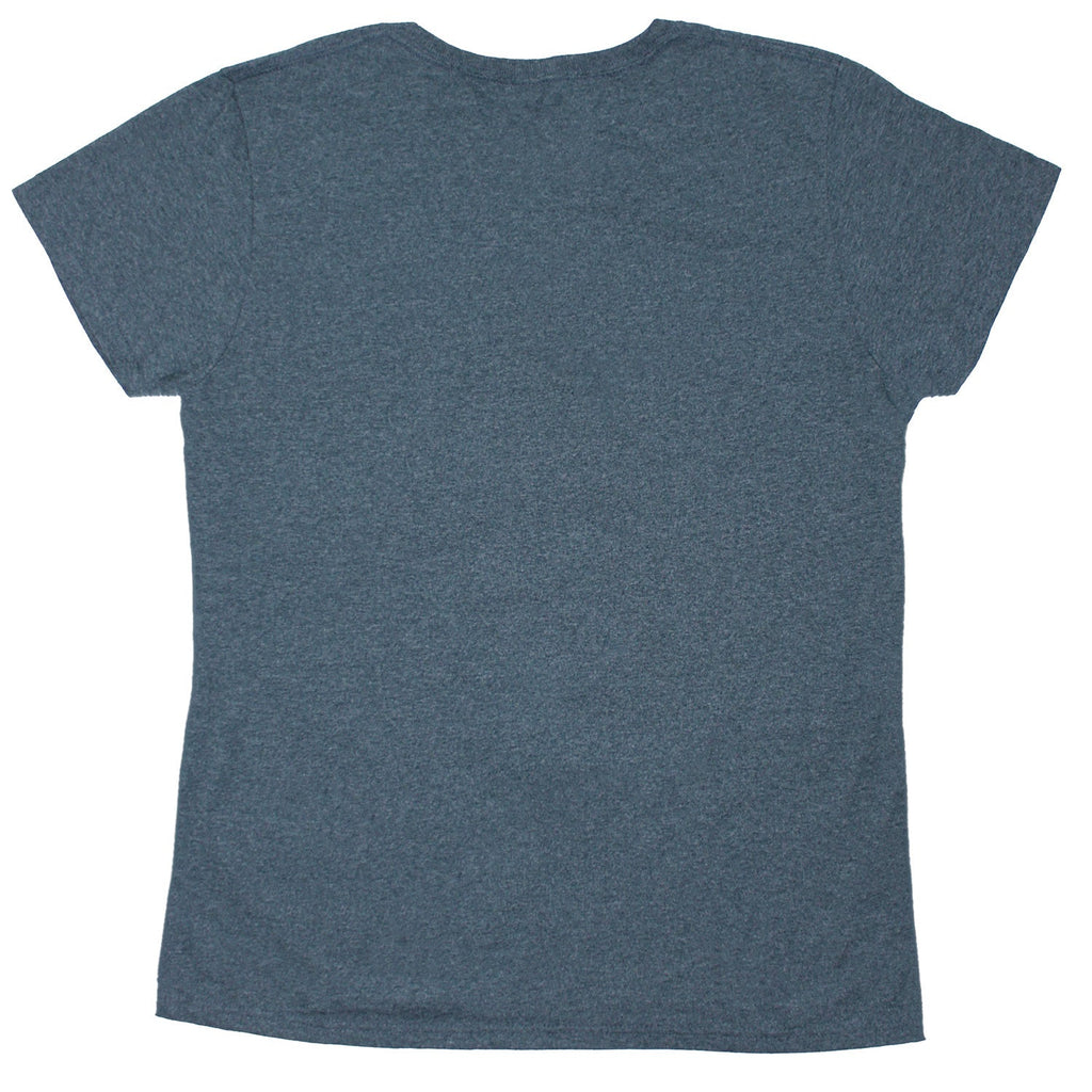 Cracked Logo & Tongue on Dark Heather Gray Women's Tee Womens T-shirt Hoodie, Sweatshirt | ZylaModa.com (Image 2)
