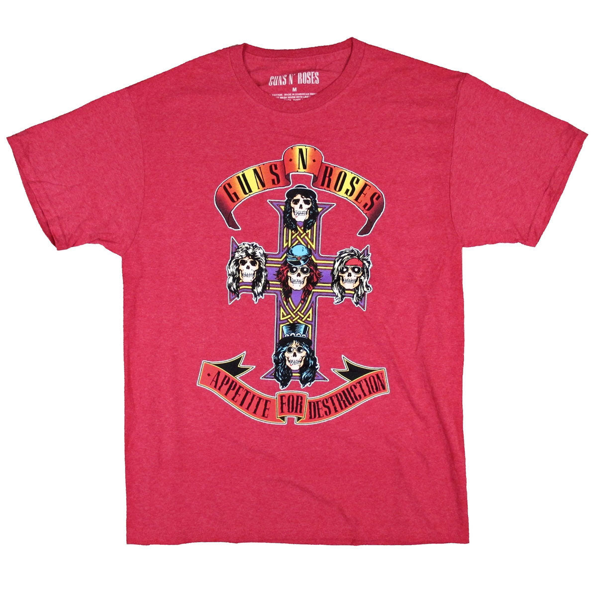 Colored Cross on Heather Red Tee T-shirt Hoodie, Sweatshirt | ZylaModa.com
