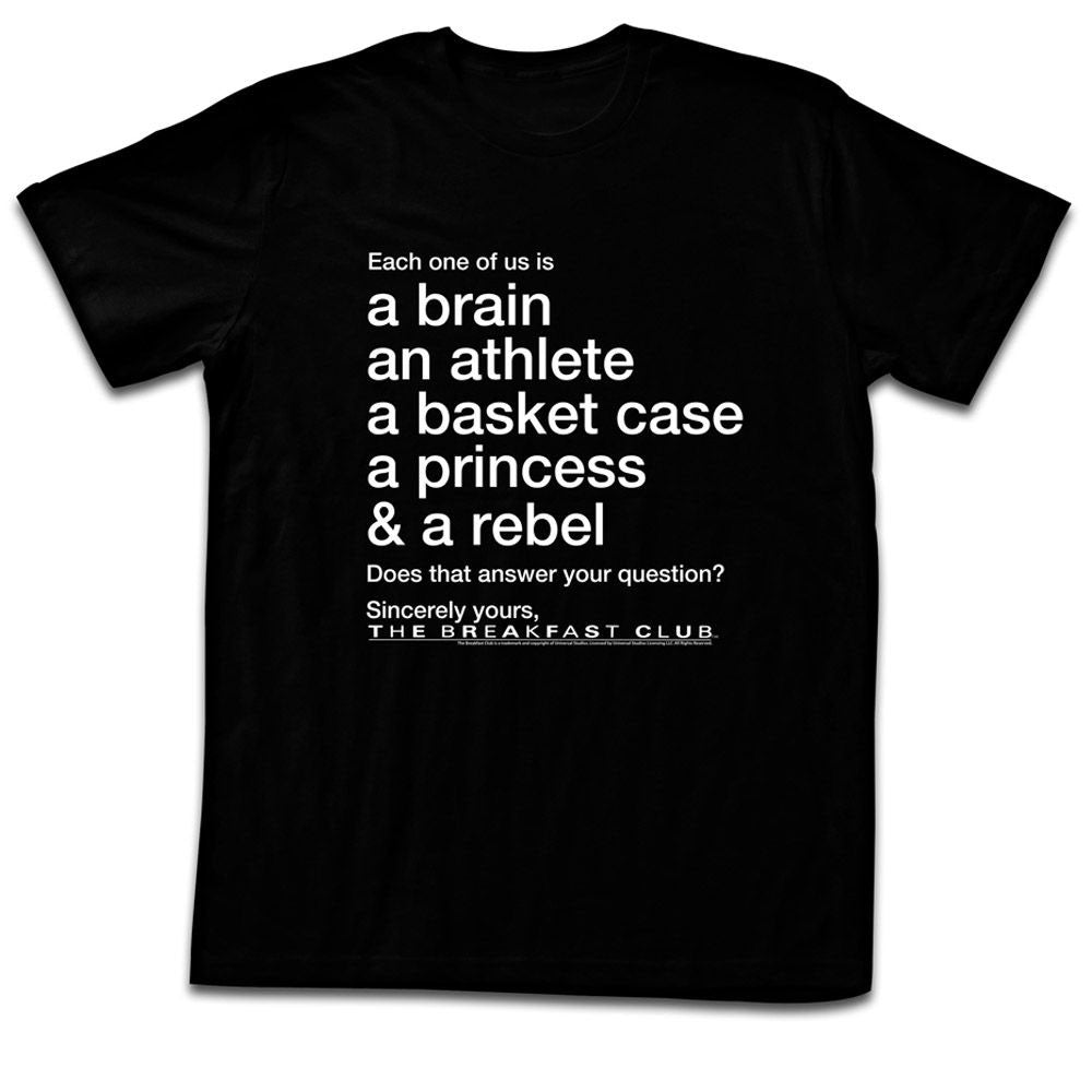 Breakfast Club Question T-shirt Hoodie, Sweatshirt | ZylaModa.com