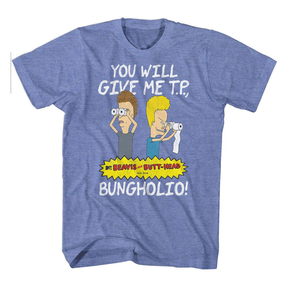 Beavis And Butthead Give Me Tp Bungholio T-shirt Hoodie, Sweatshirt | ZylaModa.com