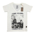 Combat Rock V-Neck by TRUNK LTD Vintage T-shirt Hoodie, Sweatshirt | ZylaModa.com