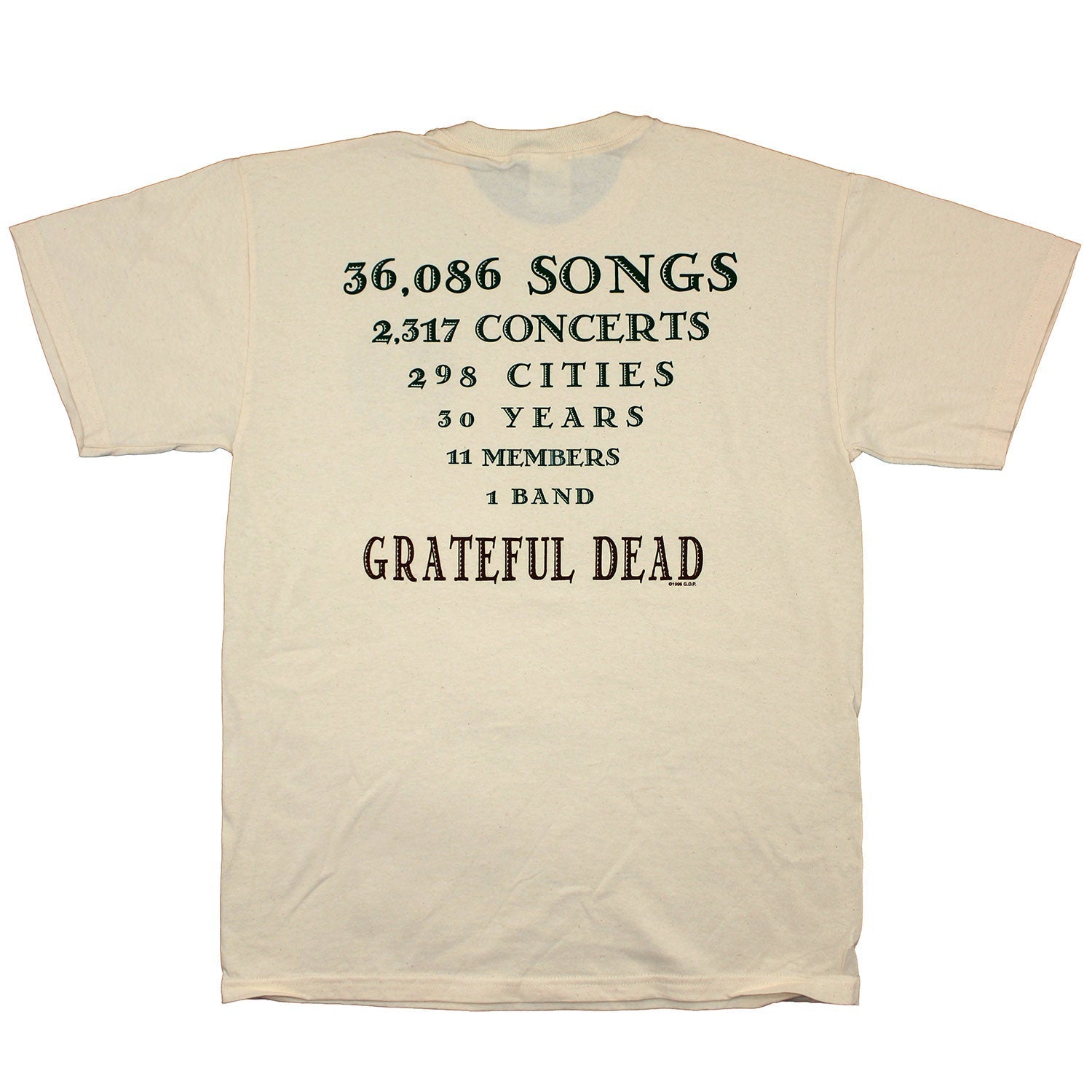 30 Years of Concerts Tee (Natural) T-shirt Hoodie, Sweatshirt | ZylaModa.com (Image 2)