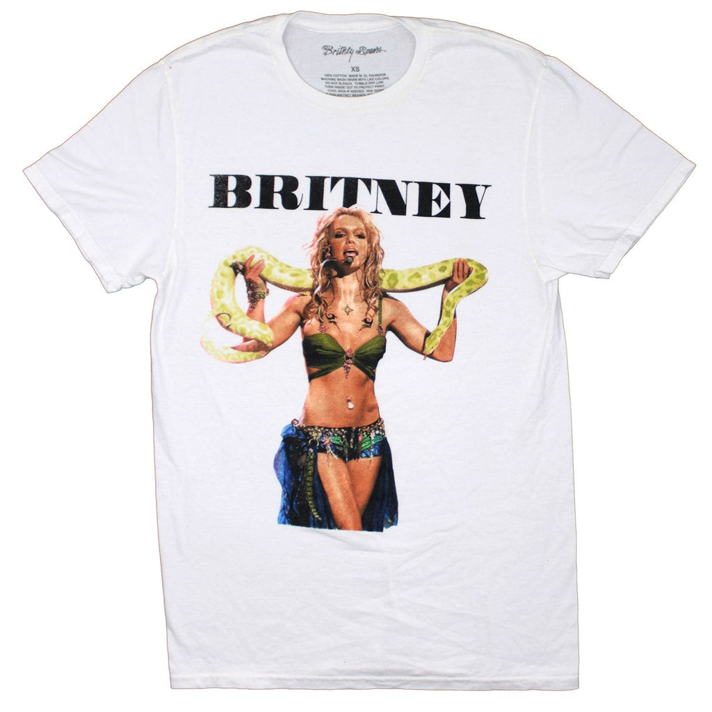 Britney Snake Photo Under Logo T-shirt Hoodie, Sweatshirt | ZylaModa.com (Image 1)